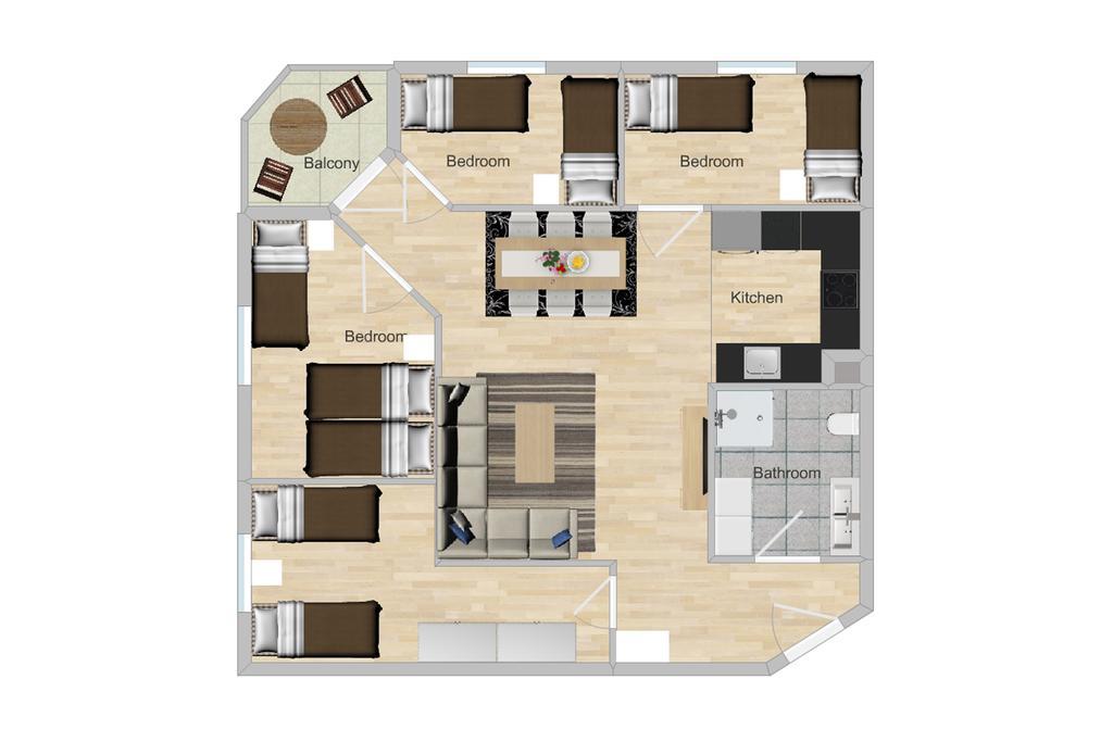 شقة أوسلو  في Sonderland Apt- Smalgangen 23 المظهر الخارجي الصورة